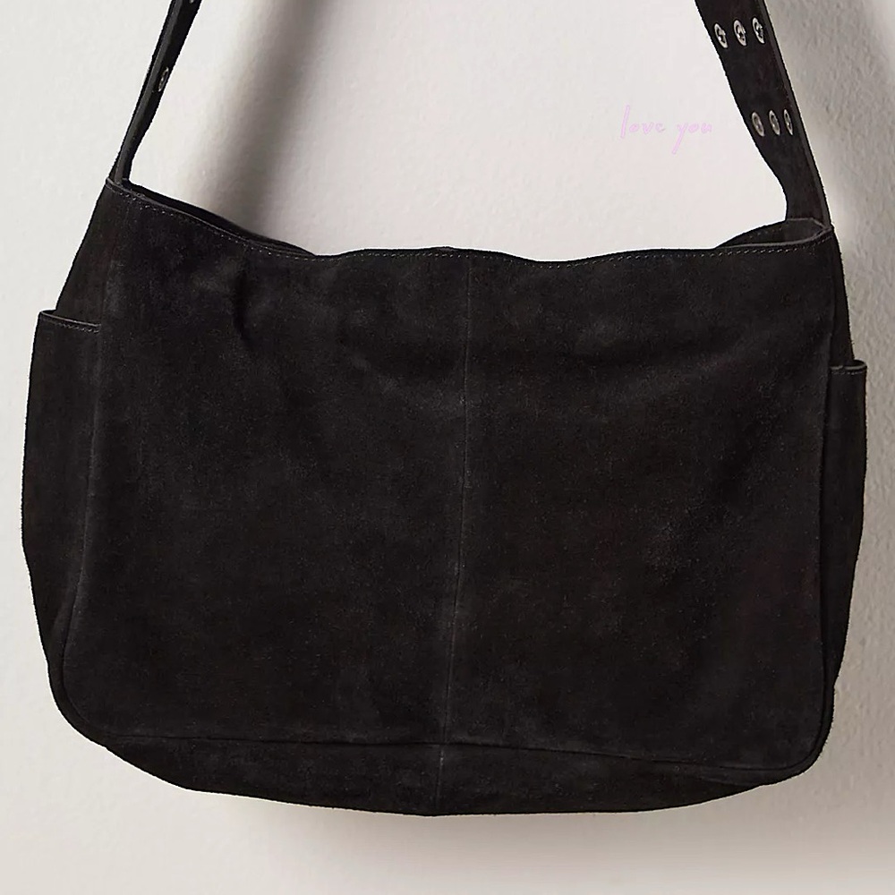 NEW Free People Eva Eyelet Sling Bag - Picture 13 of 13